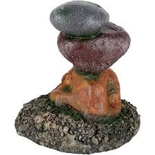 Chicos Decorative Cologne Style Stacked Stone Ornament 14.2x12.3x14.7
