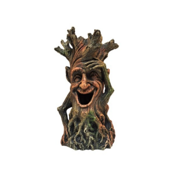 Chicos Decorative Cheerful Face Tree Design 11.3x10x17