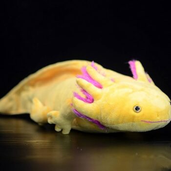 Green Pleco Axolotl Yellow plush
