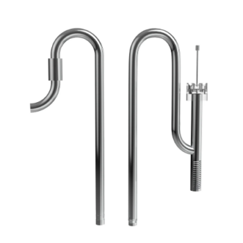 Chicos Stainless steel inlet and outlet of the water 16mm (with surface skimmer) D-ST16-2